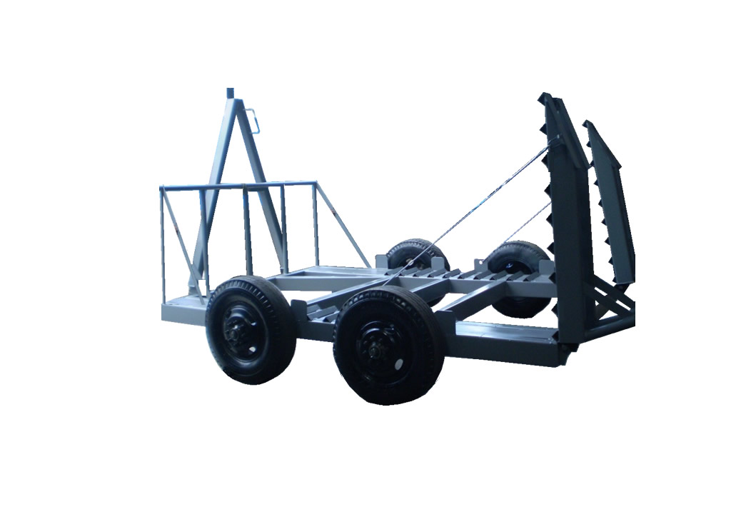 Carro para transporte de perfuratriz