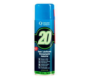 QUIMATIC 20 – Super Lubrificante Industrial de longa duração